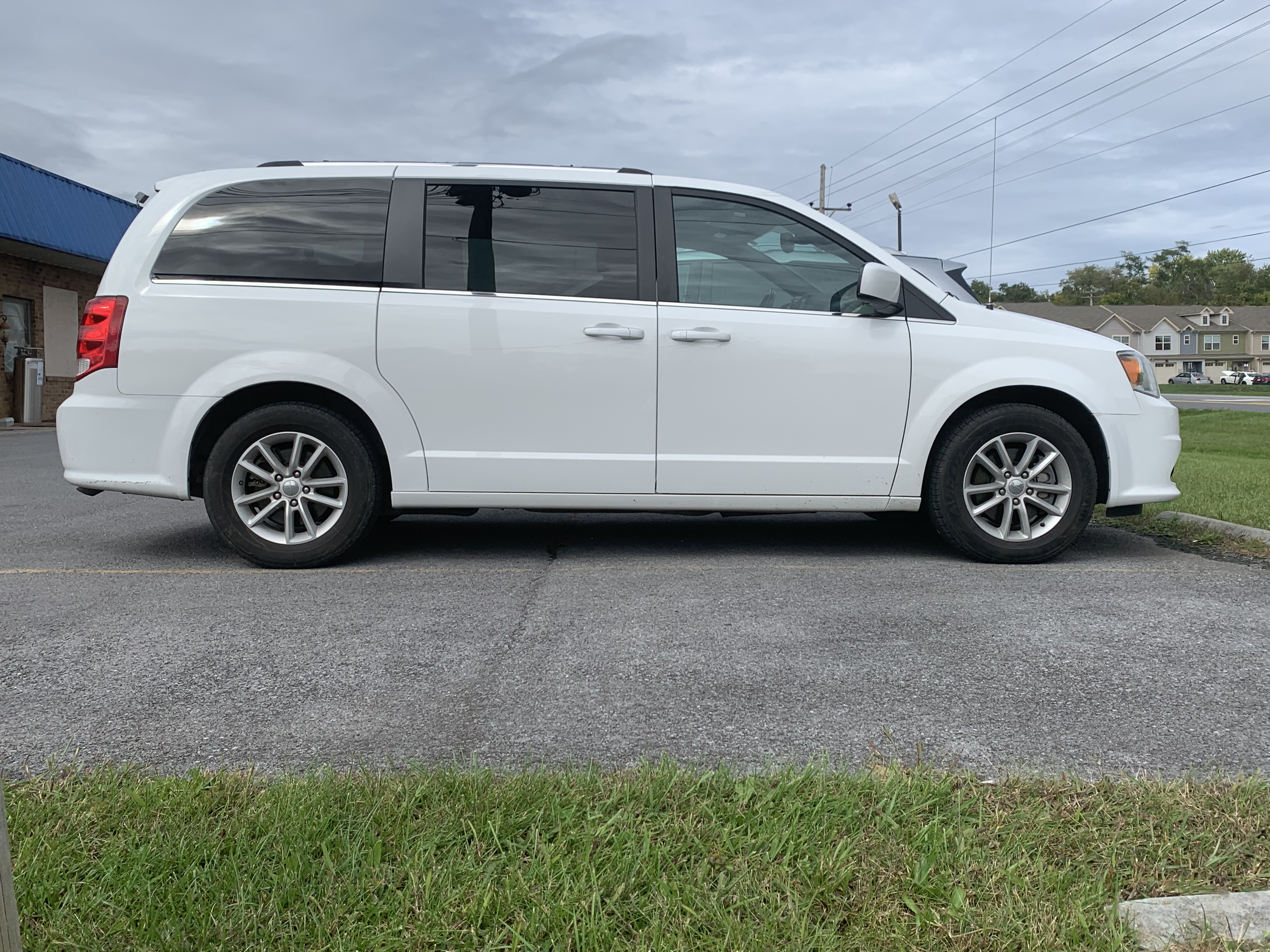 White Mini Van for the Transporation Assistance Program